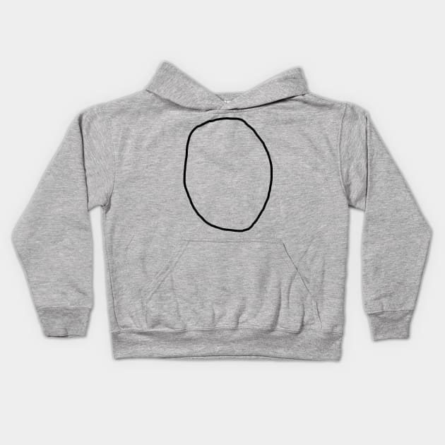 Minimal Candy Easter Egg Kids Hoodie by ellenhenryart